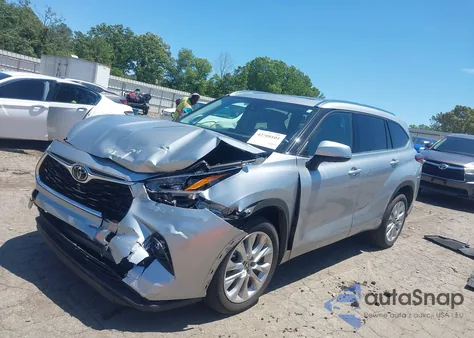 2021 Toyota Highlander Limited из США, поврежденный, VIN 5TDYZRAH0MS089945